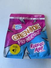 Image of Grenade High Caffeine Pre Workout Powder with Natural Caffeine, Exp July 2026!!