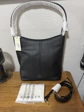 Image of Radley Southwark Lane Large Black Textured Leather Shoulder Bag BNWT RRP £239