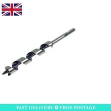 Image of Silverline 633525 Auger Bit 6 x 235 mm - High Carbon Steel Precision Tool