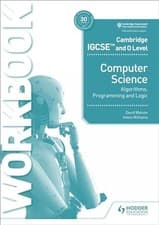 Image of Cambridge IGCSE and O Level Computer Science Algorithms, Programming and Logic