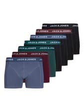 Image of Jack & Jones JACTOMMY Solid Trunks 7 Pack Black (Organic Cotton)