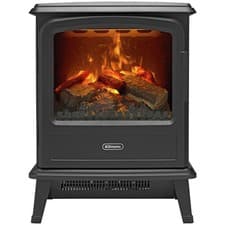 Image of Dimplex Evandale 2kW Freestanding Optimyst Electric Stove Fire Black EVN20