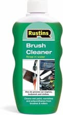 Image of Rustins Brush Cleaner 300ml Removes Paints & Varnishes Decorating De-Grease