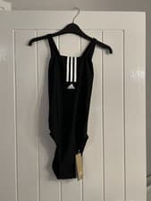 Image of Adidas One Piece Swimsuit Black Womens Size 30inch