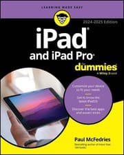 Image of iPad and iPad Pro For Dummies by Paul McFedries (English) Paperback Book