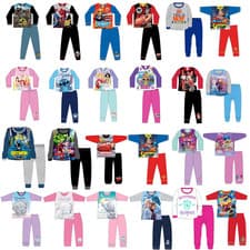 Image of Kids Pyjamas Character Pajama Set Disney Childrens PJs Girls Boys Nightwear