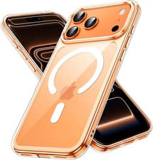 Image of MagSafe Compatible  For iPhone 17 Pro Max Crystal Clear TPU + PC Shockproof Case