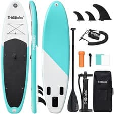 Image of 10FT Inflatable Stand Up Paddle Board Surfing Board Surfboard SUP w/ Pump Bag