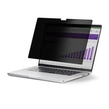 Image of StarTech 14-inch MacBook Pro 21/23 Laptop Privacy Screen Removable and Revers...