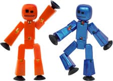 Image of Stikbot Dual Pack - Includes 2 Stikbots - Collectible Action Figures and Accesso