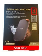 Image of SanDisk Extreme PRO USB4 Portable SSD – 4TB (3800MB/s read, 3700MB/s write)