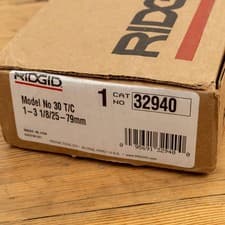 Image of Ridgid 32940 30 Tube Pipe Conduit Cutter 25 - 79 mm USA