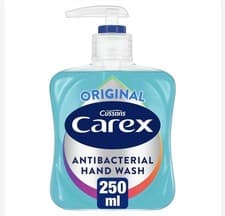 Image of Carex Original Antibacterial Hand Wash, Clean &Protect Hands, Pack of 6 x 250ml