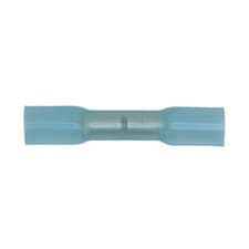 Image of Sealey BTSB100 Heat Shrink Butt Connector Terminal Ø5.8mm Blue Pack of 100