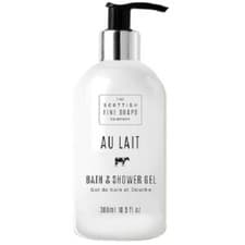 Image of The Scottish Fine Soaps Company Au Lait Bath & Shower Gel 300ml Bottle