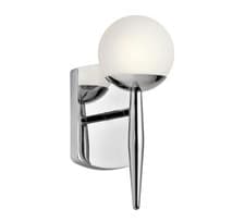 Image of Jasper 1 Light Bathroom Wall Light Polished Chrome IP44, G9. 28B