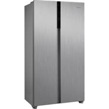 Image of Russell Hobbs RH90AFF201SS 91cm American Fridge Freezer Stainless Steel E Rated