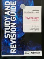 Image of Cambridge International AS/A Level Psychology Study and Revision Guide 3rd ed