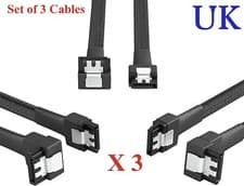 Image of KabelDirekt 30cm 7-pin SATA 3 90°Angled L Connector Data Cable  6Gbit/s SATA III