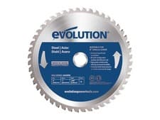 Image of Evolution EVOBLADE230 230mm TCT Steel Cutting Saw Blade