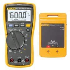 Image of Fluke 117 Digital Multimeter & PRV240 Proving Unit Kit