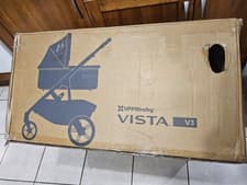Image of UPPABABY VISTA V3 THEO PUSHCHAIR IN DARK TAUPE NEW UNOPENED BOX RRP £1099