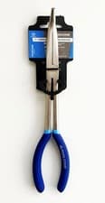 Image of Bent Nose Pliers 45 Degree 11" Crv Soft Grip Handles - Toolzone KDPPL133