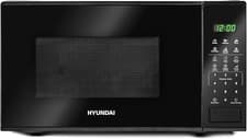 Image of Hyundai 800W 20L Black Digital Microwave, Stainless Steel Interior, 11 Power Lev