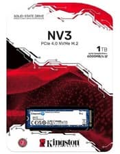 Image of Kingston NV3 1TB SSD NVMe M.2 PCIe 4.0 SSD 6000MB/s SNV3S/1000G Brand New Boxed