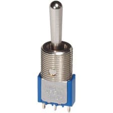 Image of Apem 5637MA Toggle Switch SPDT On-Off-On 250V 3A