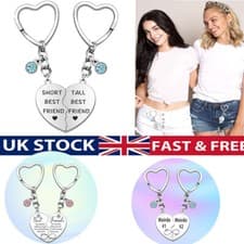 Image of 2PCS Heart Personalised Gift for Friend Present Memorial Memory Graduation 2025