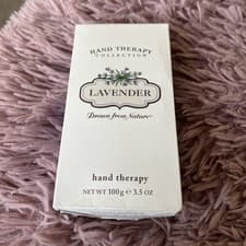 Image of Crabtree & Evelyn lavender drawn from nature Hand Therapy 100g