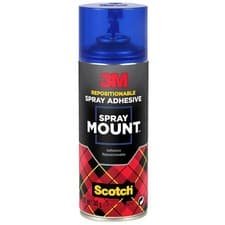 Image of 3M SprayMount Permanent Spray Adhesive 1 Can 200 ml Ideal for mock ups