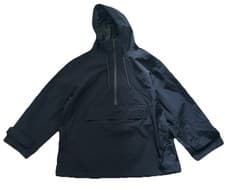 Image of M&S Men's 1/2 Zip Pullover Jacket Dark Navy Size Medium Waterproof Stormwear