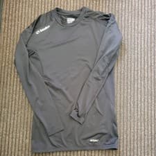Image of Sondico Baselayer Lycra Long Sleeved Sports Top new. Size Uk xlarge black