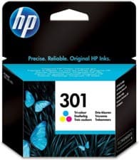 Image of Genuine HP 301 Tri-Colour Ink Cartridge CH562EE (VAT Included) - Free P+P/sealed