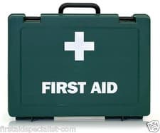 Image of British Standard BS 8599 Compliant Workplace, Catering and Travel First Aid Kits