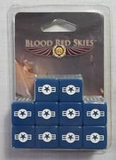 Image of WARLORD GAMES 2018 WWII BLOOD RED SKIES 10 x DICES US DICE PACK SEALED SET