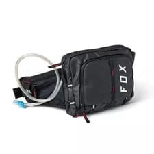Image of FOX 5L LUMBAR HYDRATION PACK / HIP PACK BLACK WITH BLADDER