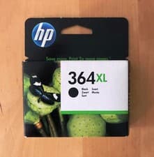 Image of Genuine HP Ink - 364 XL BLACK / B8550 C5324 C5380 C6324 (INC VAT) BOXED 2023