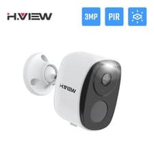 Image of Wireless Outdoor Security Camera Waterproof Battery Powered 3MP Wifi Spotlight