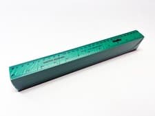 Image of 30CM HELIX Rulers Shatter Resistant Saftey Rule - Green - CM / Inches Pack of 25