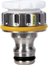 Image of HOZELOCK - Outdoor Tap Connector Pro Metal Ø 21Mm - Ø 26,5Mm (1/2"- 3/4"): for E