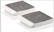 Image of MANN-FILTER CUK 25 034-2 Cabin Air Filter - Pollen Filter with Activated Carbon