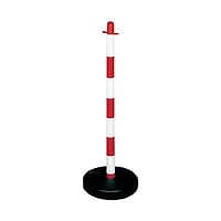 Image of Demarcation Barrier Chain Support Post Red/White 404046