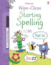 Image of Wipe-Clean Starting Spelling (Wipe Clean Books) by Jane BinghamKimberley Scott