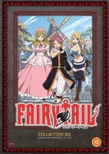 Image of Fairy Tail: Collection 6 DVD (2020) Shinji Ishihira cert 12 4 discs ***NEW***