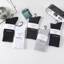 Image of 10 Pairs x Calvin Klein Crew Socks for Men, Premium Quality, Finest Soft Cotton