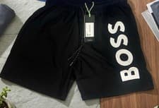 Image of Classic Boss Polyester Swim Shorts for Men