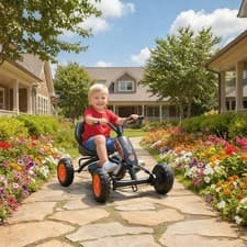 Image of Pedal Go Kart, Go Kart for Kids Ages 2-5 Years, Ride on Race Car
